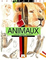 Animaux. crayons pastels d'occasion  Livré partout en Belgiqu