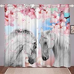 Horse curtains couple for sale  Delivered anywhere in UK