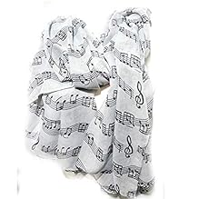 Music scarf musical for sale  Delivered anywhere in UK