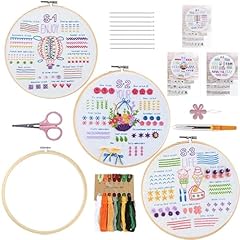 Beginners embroidery kit for sale  Delivered anywhere in UK