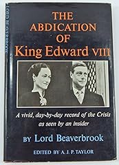Abdication king edward for sale  Delivered anywhere in UK