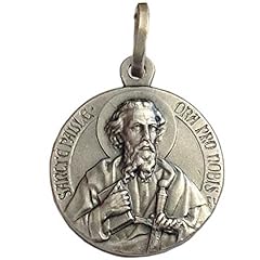 Médaille de Saint Paul Apôtre En Argent Massif 925 d'occasion  Livré partout en France
