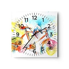 Modern wanduhr fahrrad gebraucht kaufen  Wird an jeden Ort in Deutschland