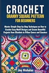 Crochet granny square for sale  Delivered anywhere in UK