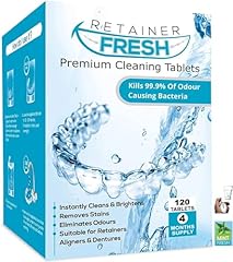 Retainer cleaning tablets for sale  Delivered anywhere in UK