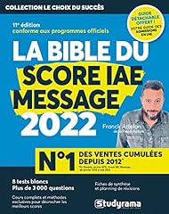 Bible score iae d'occasion  Livré partout en France