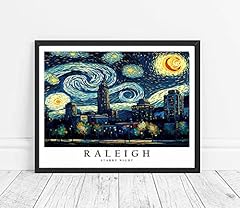 Raleigh art print for sale  Delivered anywhere in USA 