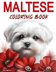 Maltese coloring book for sale  Delivered anywhere in UK