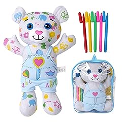 Drawmytoy coloring plush for sale  Delivered anywhere in USA 