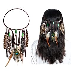 Obmwang indian feather for sale  Delivered anywhere in USA 