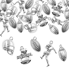 Football charms mixed for sale  Delivered anywhere in USA 