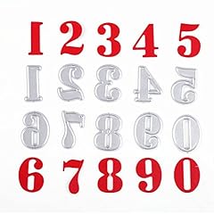 Matrices découpe chiffres d'occasion  Livré partout en France