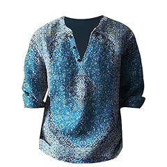 Linen shirt men for sale  Delivered anywhere in UK