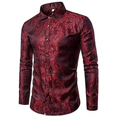 Mens paisley shirt for sale  Delivered anywhere in USA 