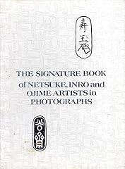 Signature book netsuke for sale  Delivered anywhere in UK