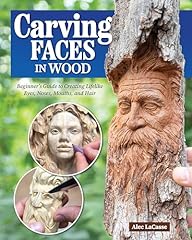 Carving faces wood for sale  Delivered anywhere in USA 