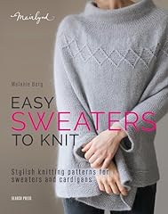 Easy sweaters knit for sale  Delivered anywhere in USA 