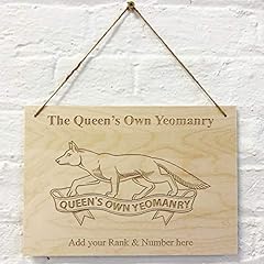 Queen yeomanry personalised for sale  Delivered anywhere in UK