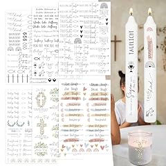 Kerzen tattoo stück gebraucht kaufen  Wird an jeden Ort in Deutschland