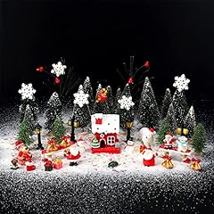 Set christmas miniature for sale  Delivered anywhere in USA 