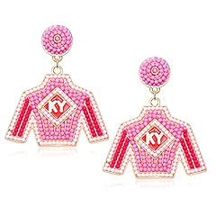 Beaded earrings derby for sale  Delivered anywhere in USA 