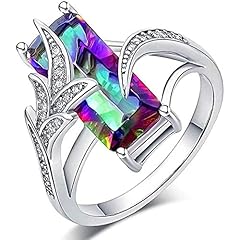 Regenbogen topas ring gebraucht kaufen  Wird an jeden Ort in Deutschland