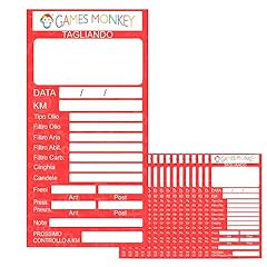 Gamesmonkey etichette tagliand usato  Spedito ovunque in Italia 