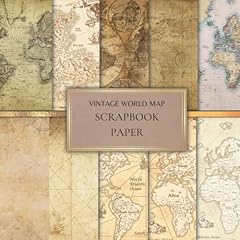Vintage map scrapbook gebraucht kaufen  Wird an jeden Ort in Deutschland