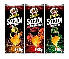 Pringlés sizzl 180g for sale  Delivered anywhere in UK