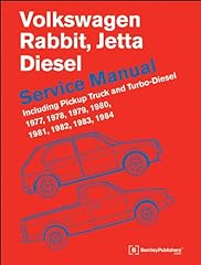 Volkswagen Rabbit, Jetta (A1 Diesel Service Manual 1977, 1978, 1979, 1980, 1981, 1982, 1984, 1984: Including Pickup Truck and Turbo Diesel for sale  Delivered anywhere in Canada