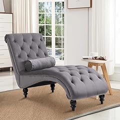 Decoraflex tufted chaise for sale  Delivered anywhere in USA 