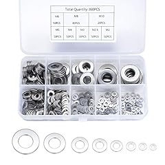 360pcs flat washers for sale  Delivered anywhere in UK