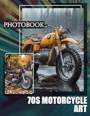 70s motorcycle art for sale  Delivered anywhere in UK