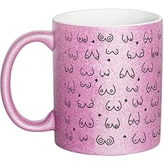 Witzige glitzertasse brüsten gebraucht kaufen  Wird an jeden Ort in Deutschland
