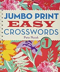 Jumbo print easy for sale  Delivered anywhere in USA 