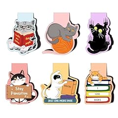 6pcs magnetic bookmarks for sale  Delivered anywhere in UK