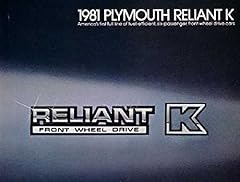 1981 plymouth reliant for sale  Delivered anywhere in USA 