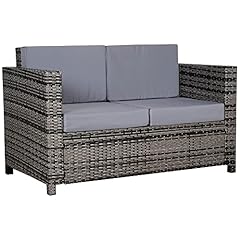 Outsunny seater rattan for sale  Delivered anywhere in UK