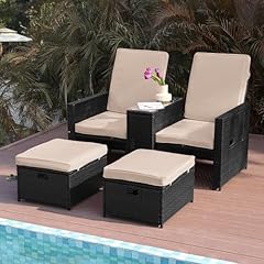 Baijiawei patio wicker for sale  Delivered anywhere in USA 