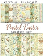 Pastel easter scrapbook for sale  Delivered anywhere in USA 