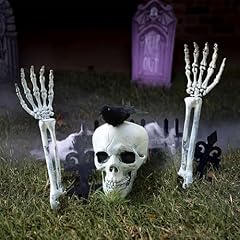 Halloween scheletro realistico usato  Spedito ovunque in Italia 