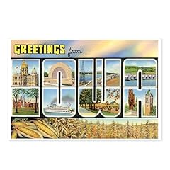 Cafepress greetings iowa for sale  Delivered anywhere in USA 