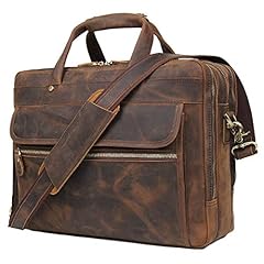 Augus leather briefcase for sale  Delivered anywhere in USA 