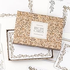 Recipe cards beautifully for sale  Delivered anywhere in USA 