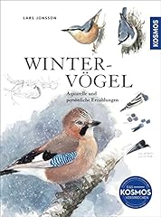Wintervögel aquarelle persön gebraucht kaufen  Wird an jeden Ort in Deutschland