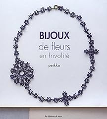 Bijoux fleurs frivolite d'occasion  Livré partout en France