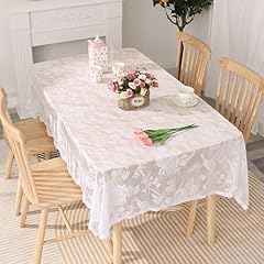 Tischdecke abwaschbar weiß gebraucht kaufen  Wird an jeden Ort in Deutschland