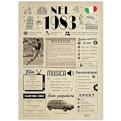 Idee regalo anni usato  Spedito ovunque in Italia 