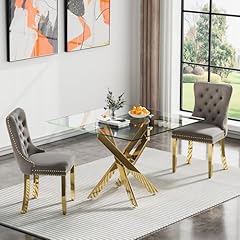 Piece glass dining for sale  Delivered anywhere in USA 