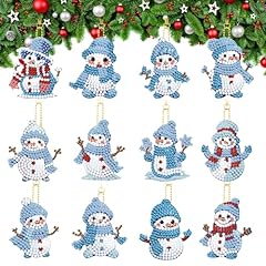 12pcs winter snowman for sale  Delivered anywhere in USA 